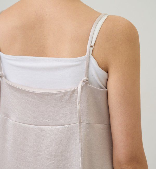  「サテンキャミワンピース」|ワンピース|