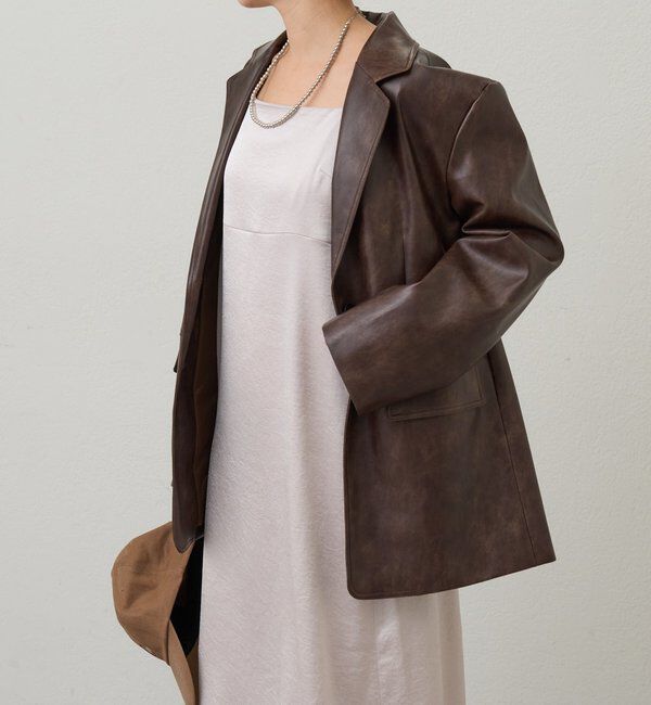  「サテンキャミワンピース」|ワンピース|