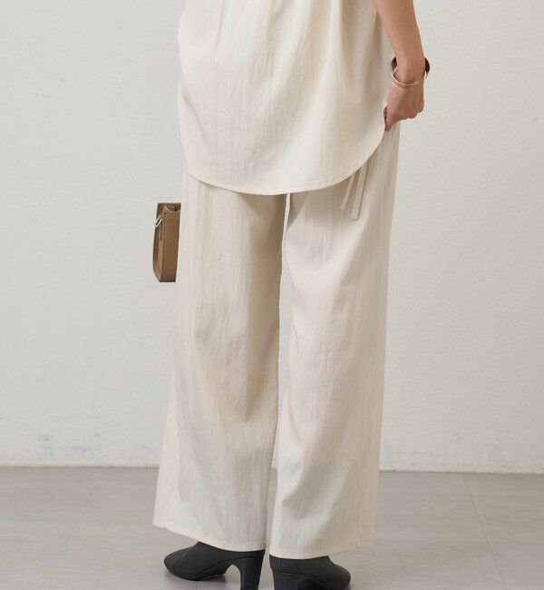  「【26SS予約】3タックイージーパンツ」|チノ|