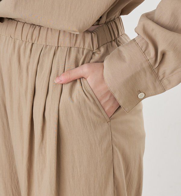  「【26SS予約】3タックイージーパンツ」|チノ|