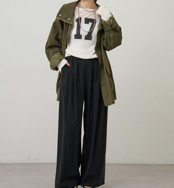  「【26SS予約】3タックイージーパンツ」|チノ|