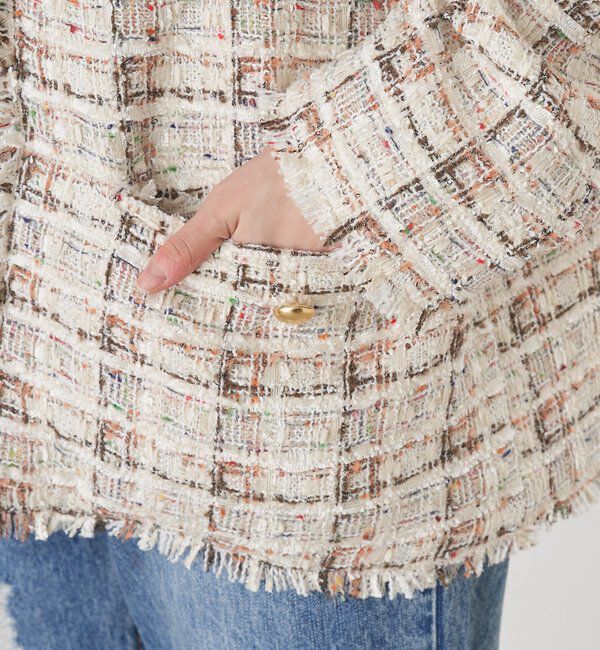  「【インフルエンサー＠akane_nagataコラボ】ツイードジャケット」|その他|