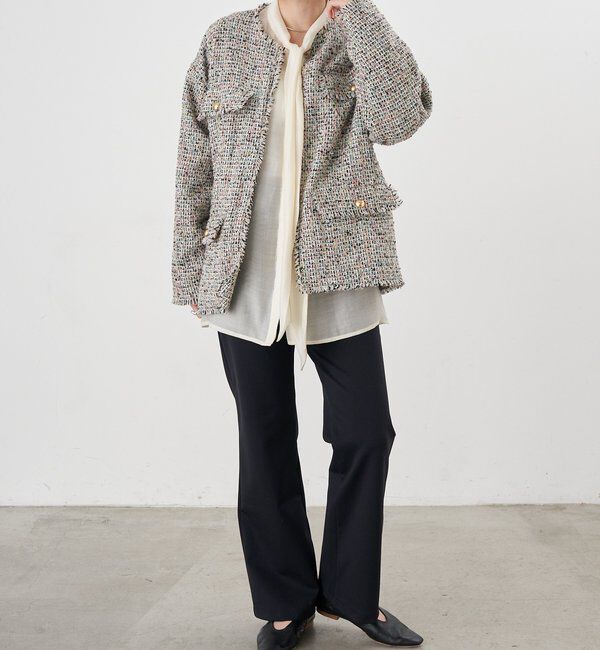  「【インフルエンサー＠akane_nagataコラボ】ツイードジャケット」|その他|