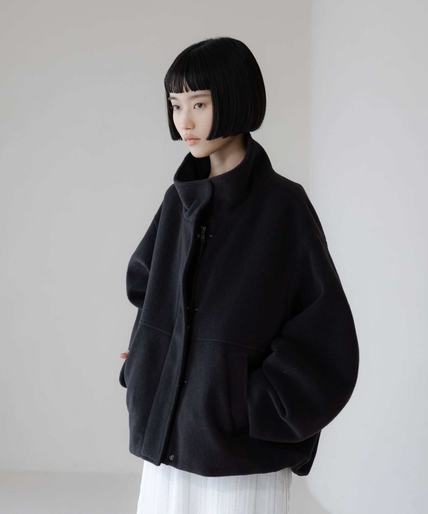 撥水加工・保温効果抜群!】モンスターショートコート（LOWRYS FARM