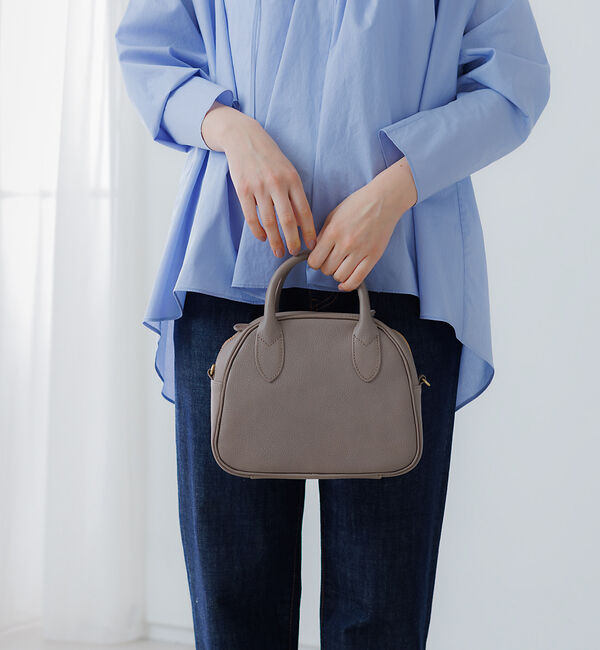 collex「【WEB限定】【Ampersand】tanning doctor bag S シ」|ハンドバッグ|グレージュ