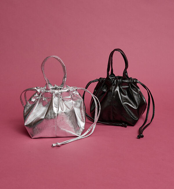 collex「メタリックドロストボートトートバッグ」|トートバッグ|