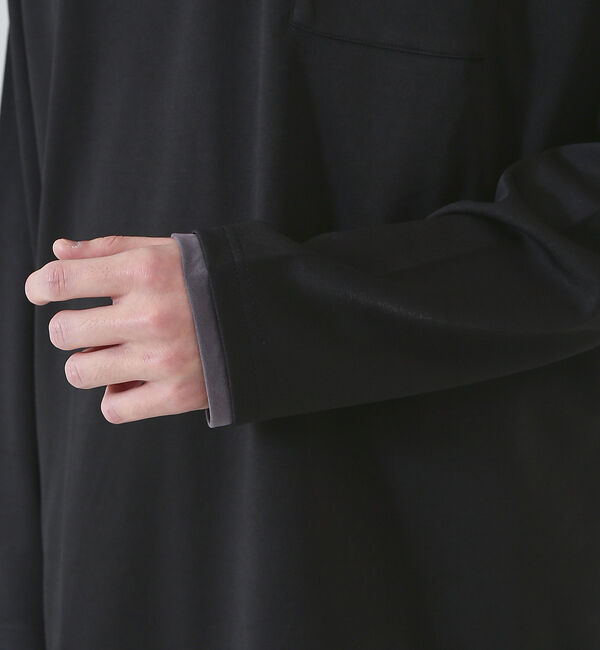 ABAHOUSE「【レイヤード】キーネック ロングスリーブ Tシャツ」|Tシャツ・カットソー|