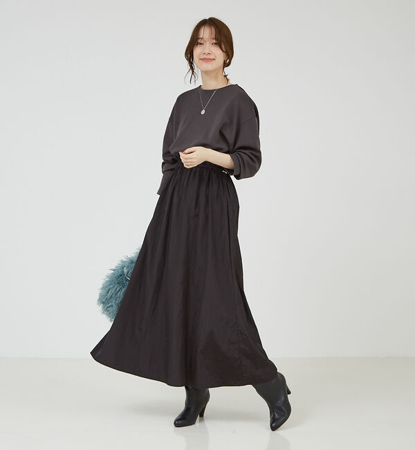 abahouse mavie「【大人のいちまんワンピ】カットコンビドロストワンピース」|ワンピース|