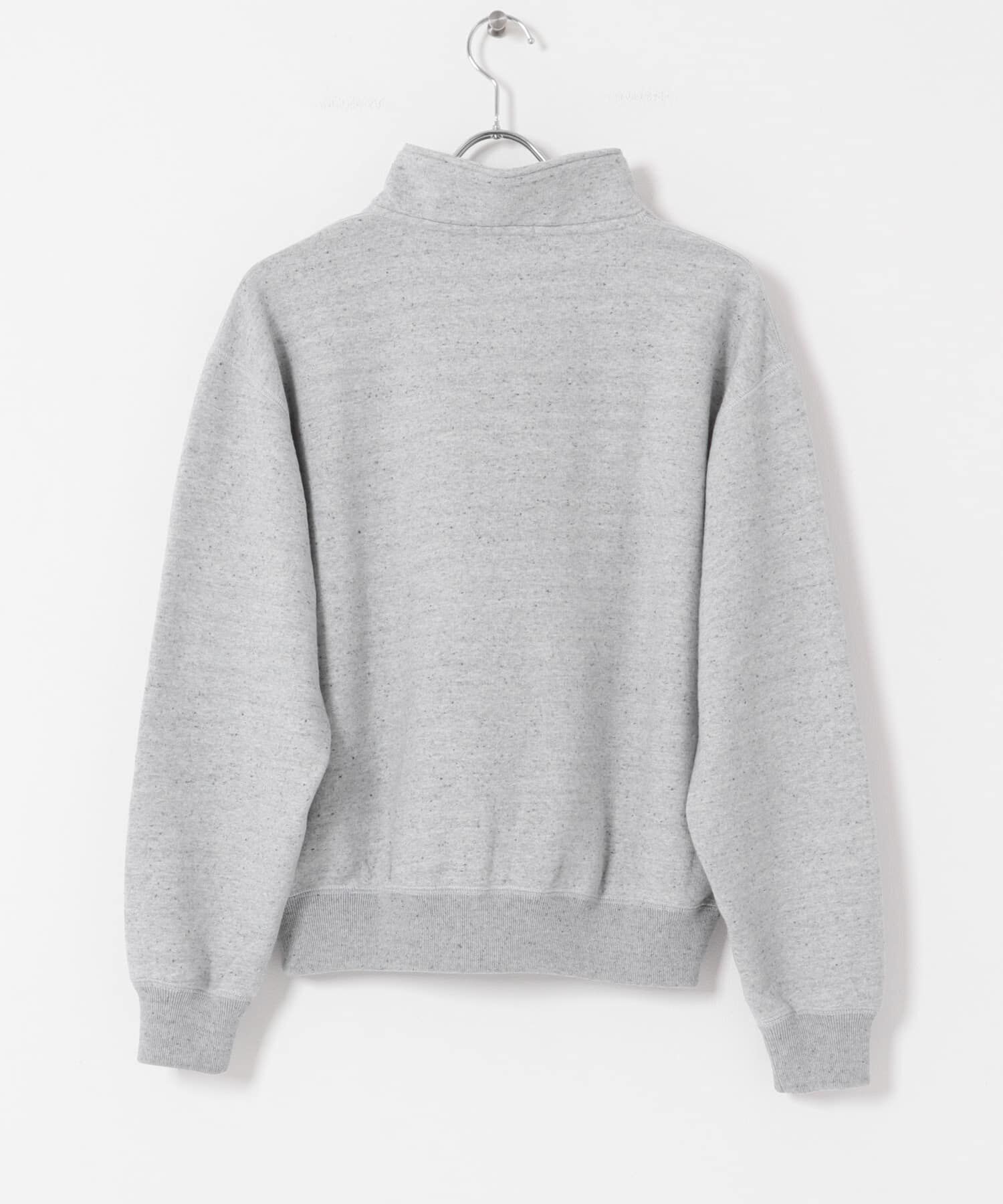 URBAN RESEARCH DOORS「commpost　反毛裏毛ハーフジップスウェット」|スウェット・ジャージ|