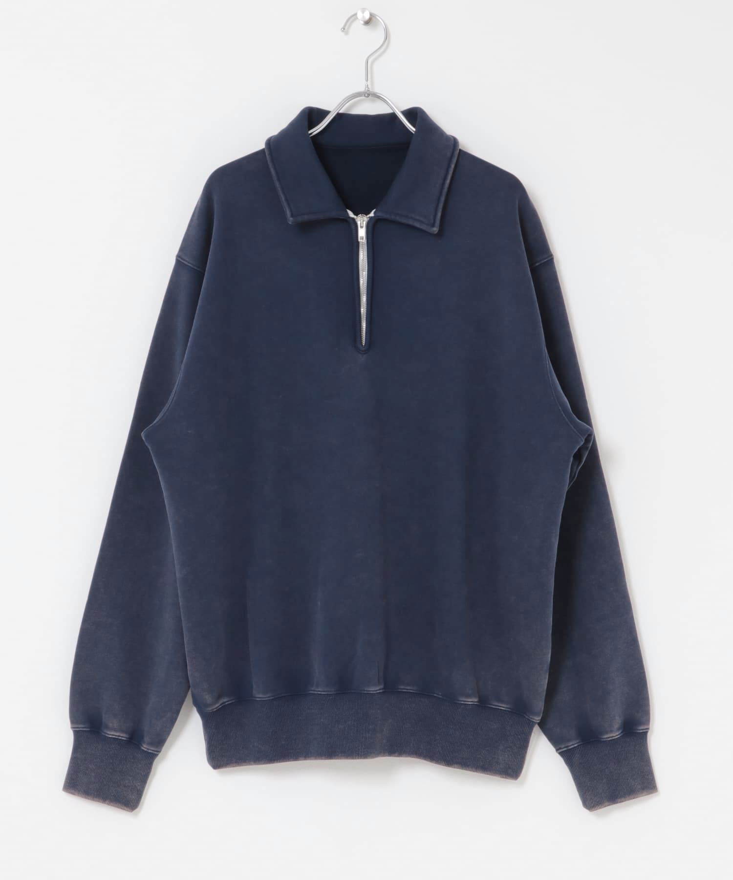 URBAN RESEARCH DOORS「FORK&SPOON　サンブリーチハーフジップスウェット」|スウェット・ジャージ|