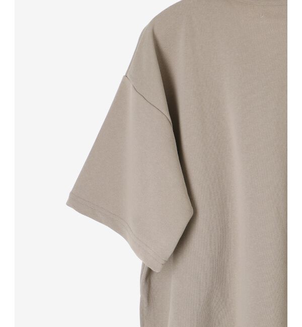  「ジップデザインハーフスリーブスウェット」|スウェット・ジャージ|