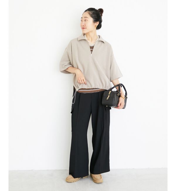  「マルチボーダーリブタンク」|タンクトップ|