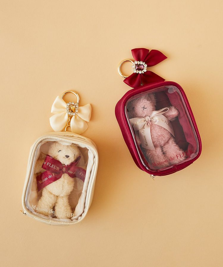 Maison de FLEUR「EC限定クリアポーチS」|ポーチ|