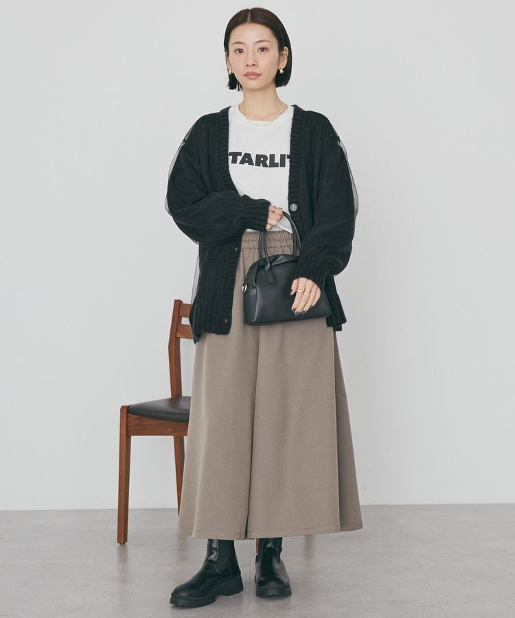 AMERICAN HOLIC「チュールレイヤードカーディガン」|カーディガン|