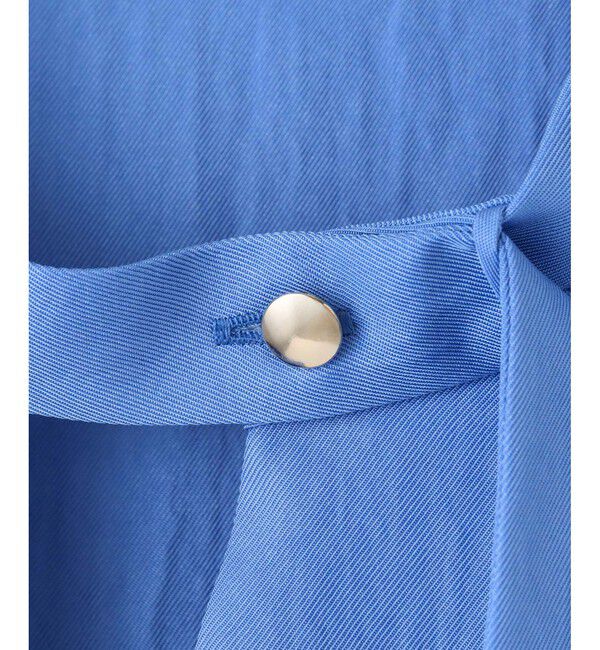 allureville「ブライトツイルアシメボウブラウス」|シャツ・ブラウス|