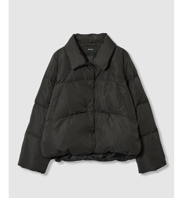 allureville「ファーカラーショートダウンコート」|ダウン|