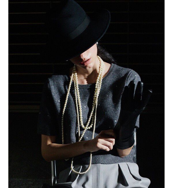 allureville「3連フェイクパールネックレス」|ネックレス|