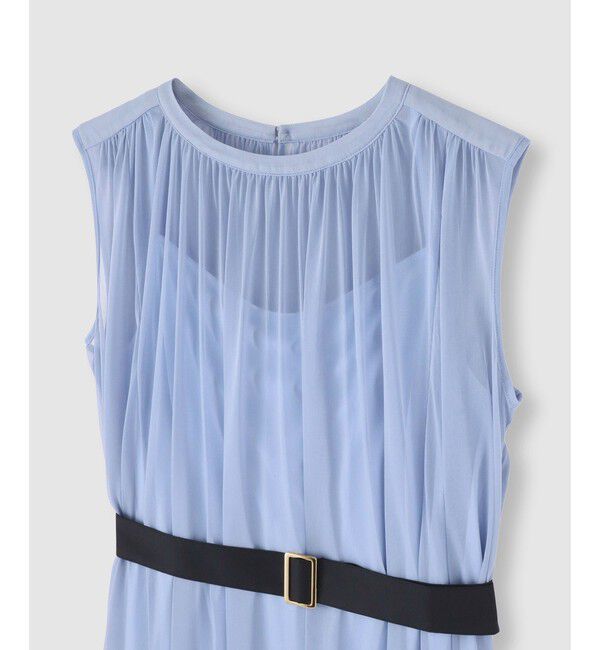 allureville「エスパンディワイドベルトワンピース」|ワンピース|