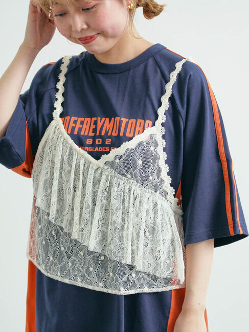 SM2「フリルレースキャミソールブラウス」|シャツ・ブラウス|