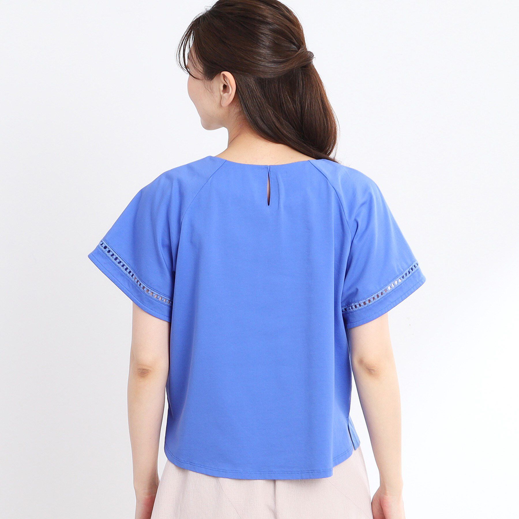 Reflect「【手洗い可】フレアースリーブカットソー」|Tシャツ・カットソー|