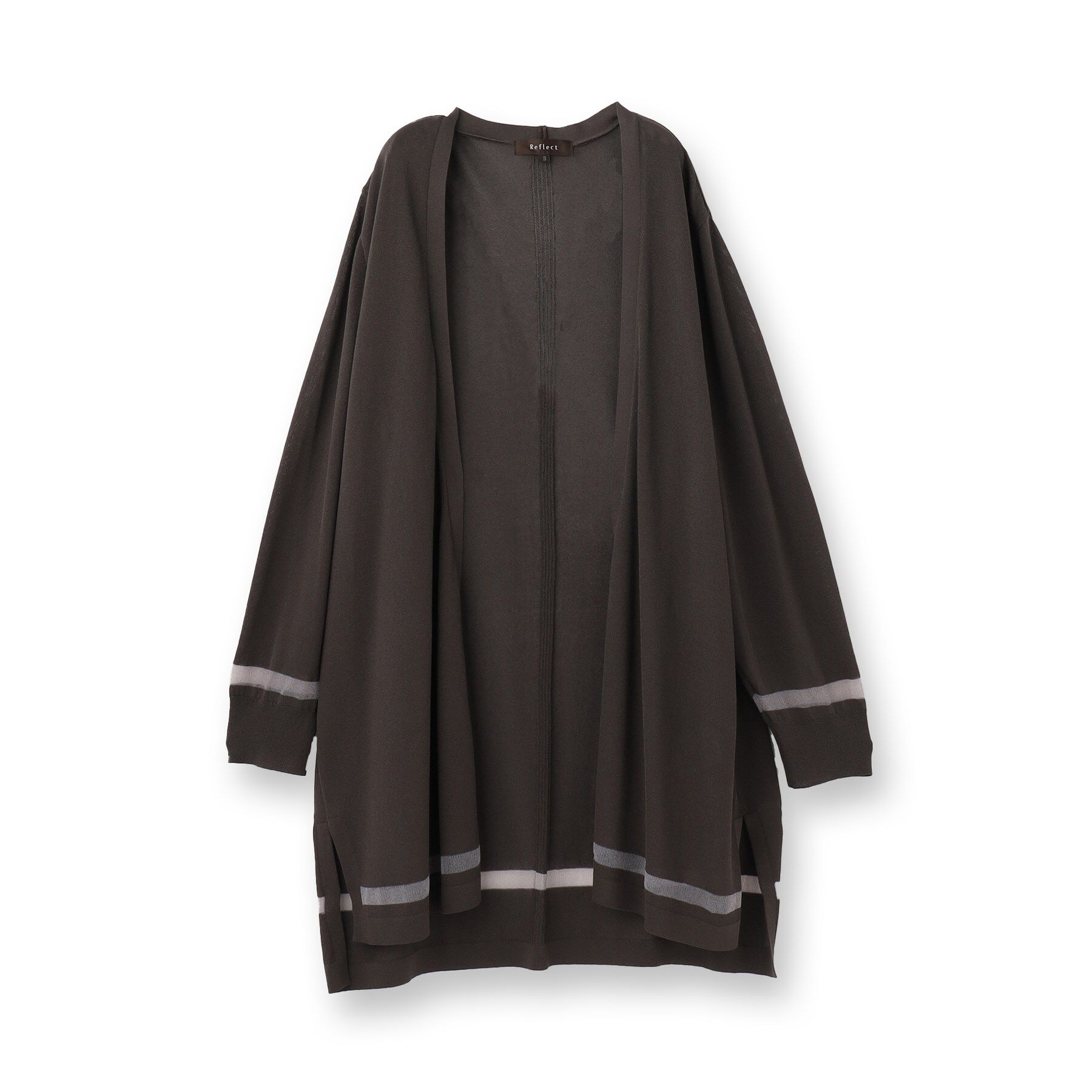 Reflect「【手洗い可】着流しカーディガン」|カーディガン|