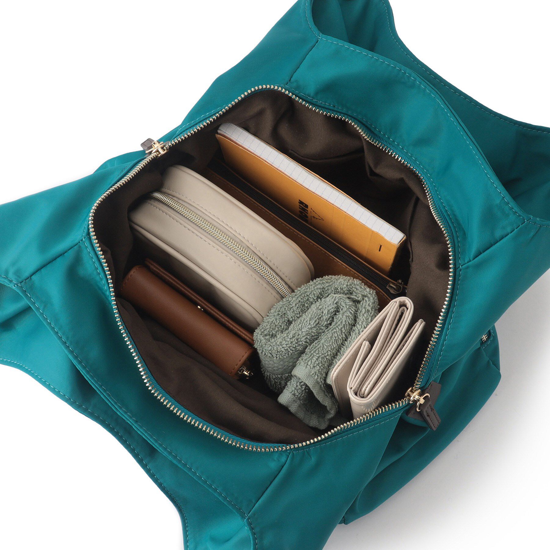 Reflect「【大容量／底ファスナー付き／キレイめコーデにも◎】ナイロンバッグ」|トートバッグ|