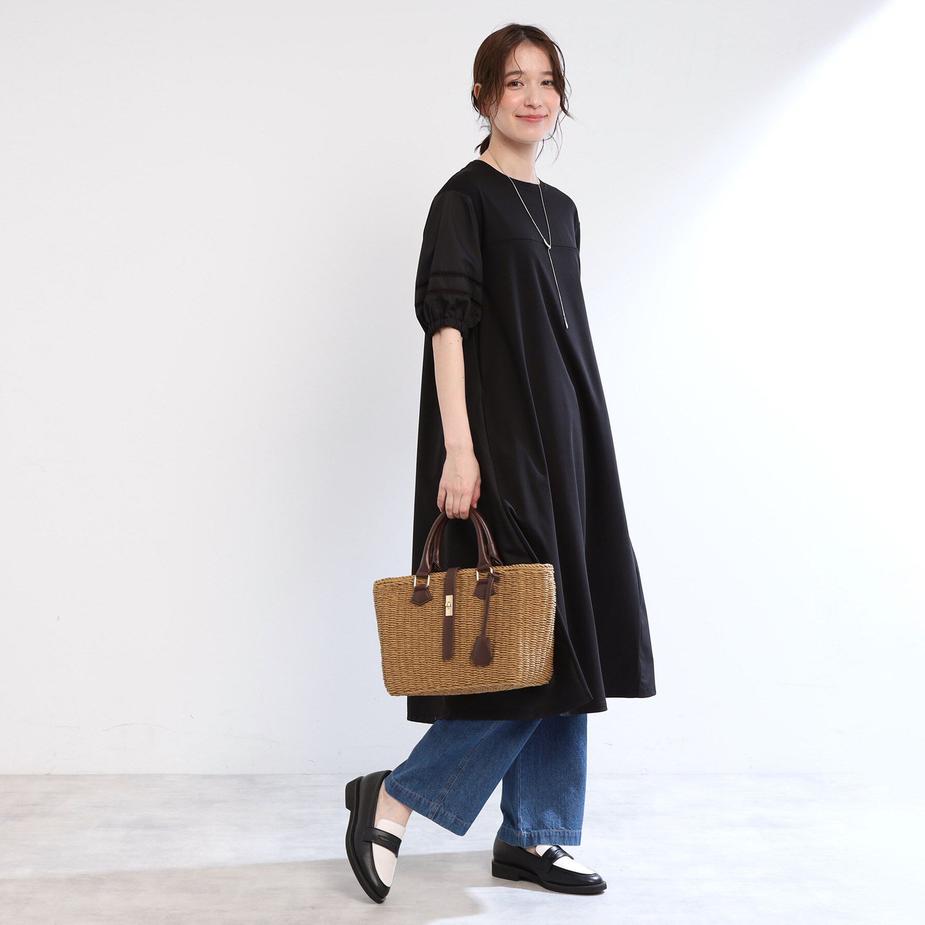 Reflect「【夏SALE／E‐QUALITY／手洗い可】リラクシーワンピース」|ワンピース|