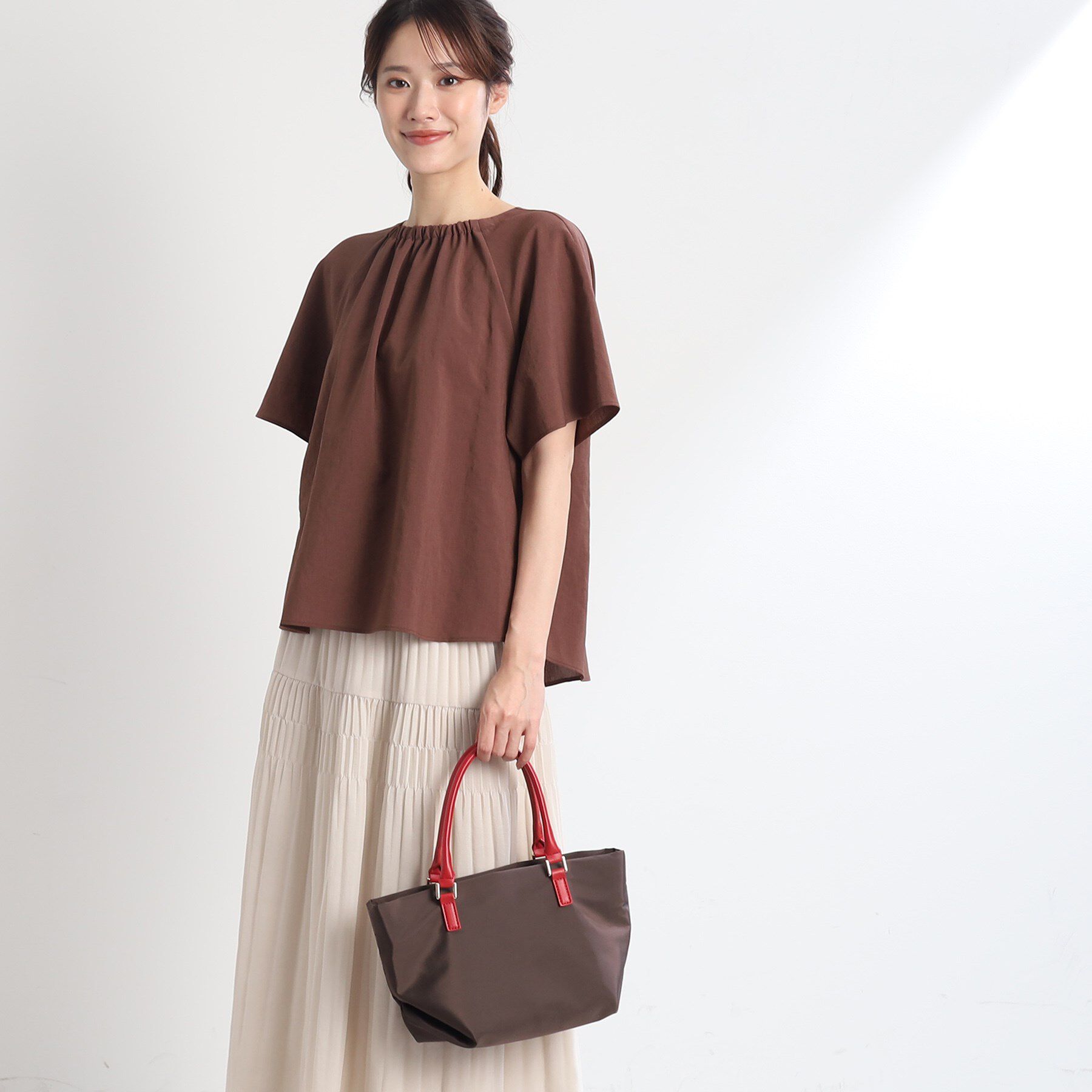 Reflect「バイカラーハンドルミニトートバッグ」|トートバッグ|