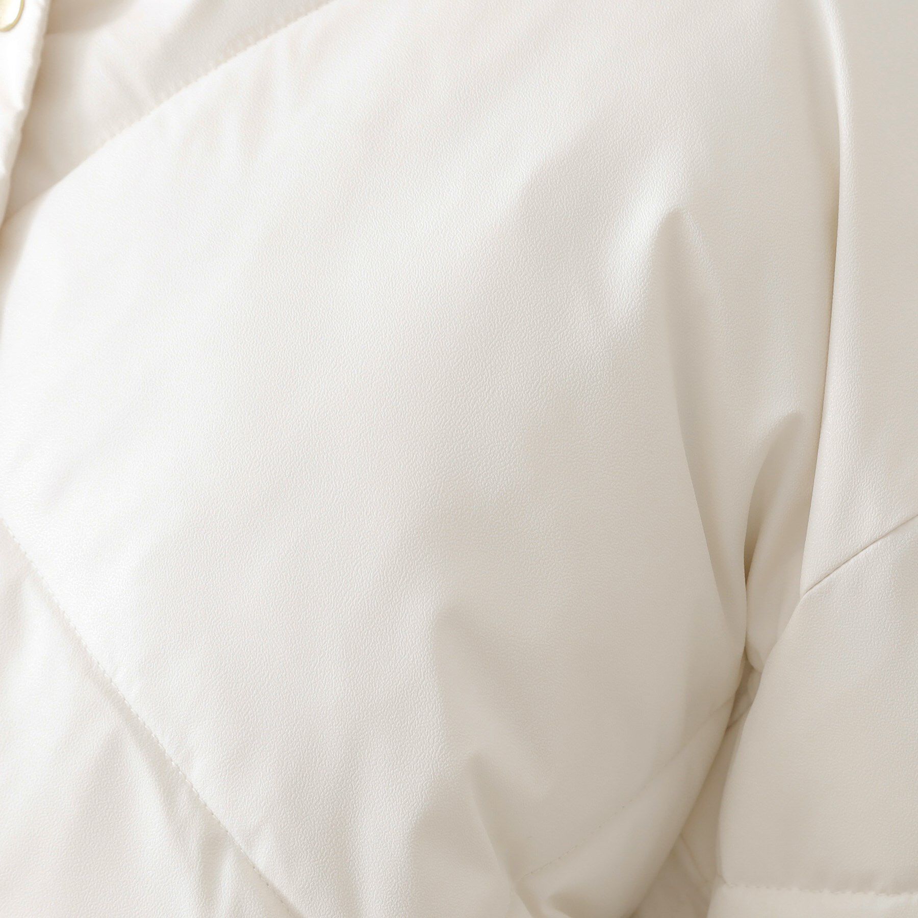 THE SHOP TK「きれいめにもカジュアルにも ノーカラーキルトジャケット」|ダウン|