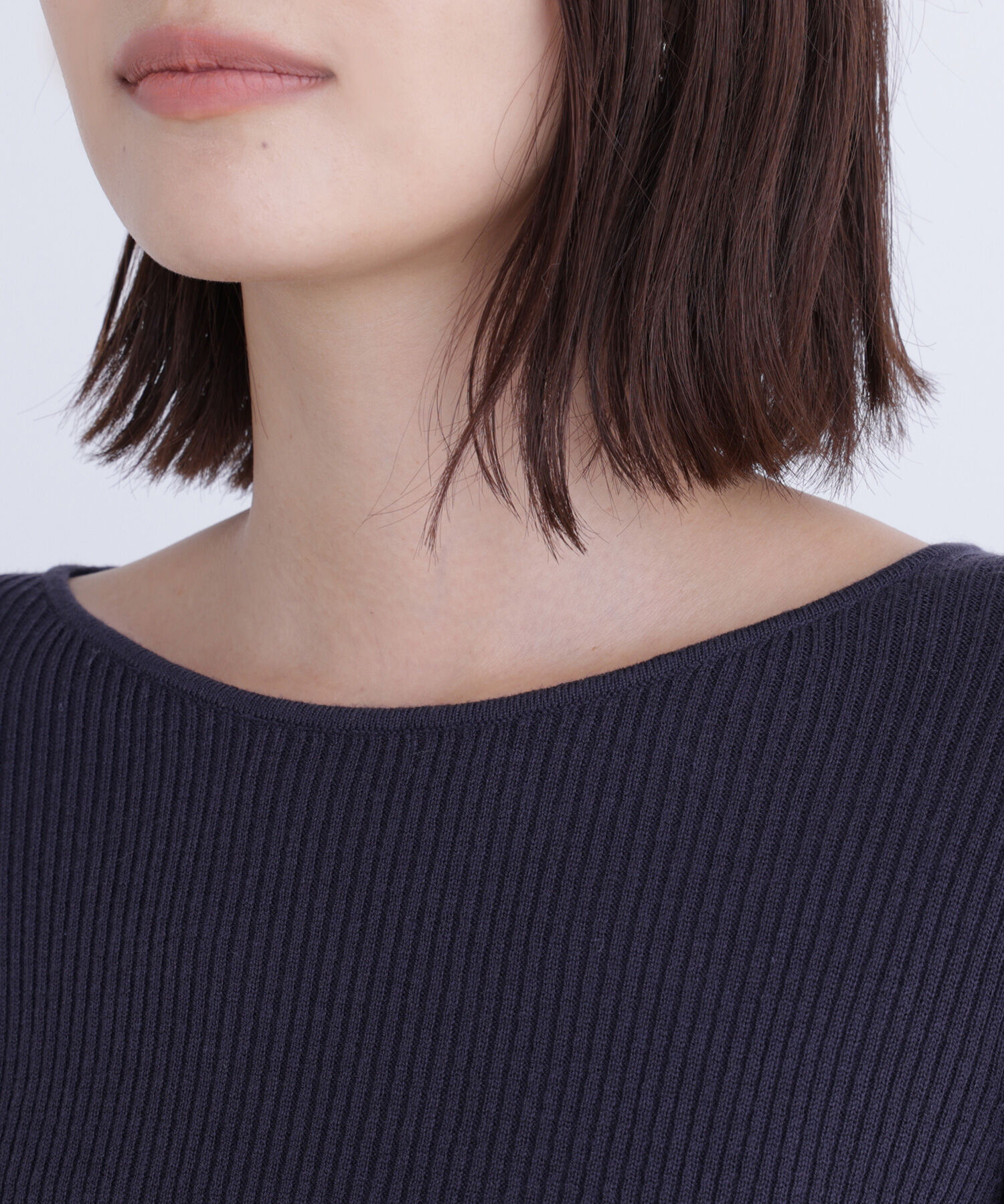  「フーディーベスト＆リブニット」|ニット・セーター|