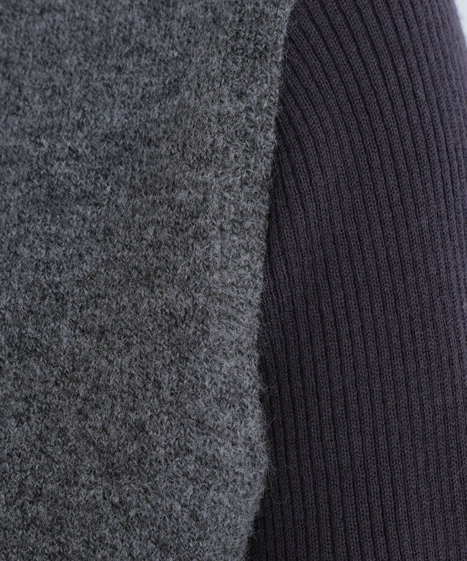  「フーディーベスト＆リブニット」|ニット・セーター|