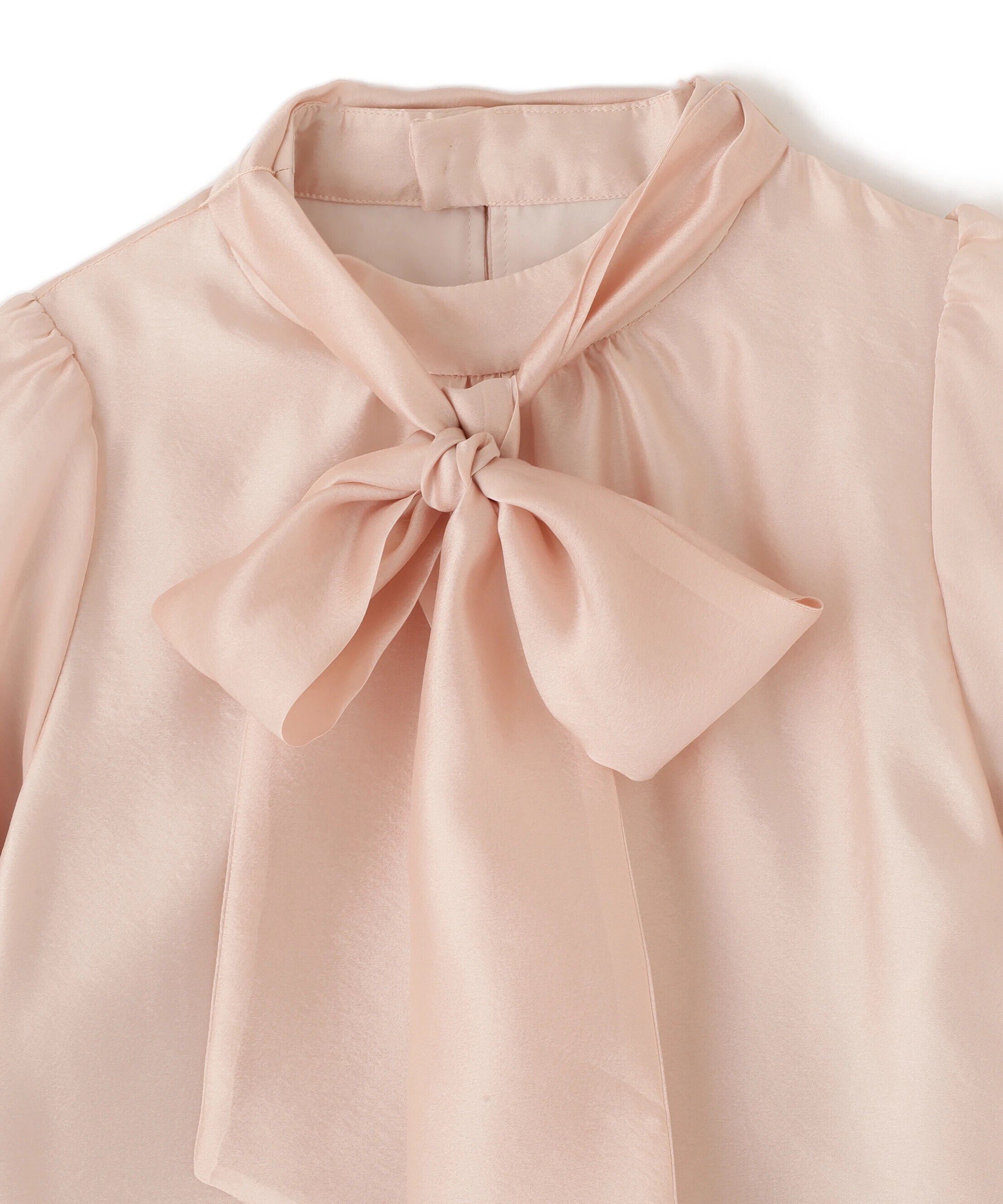  「バルーンスリーブボウタイブラウス」|シャツ・ブラウス|