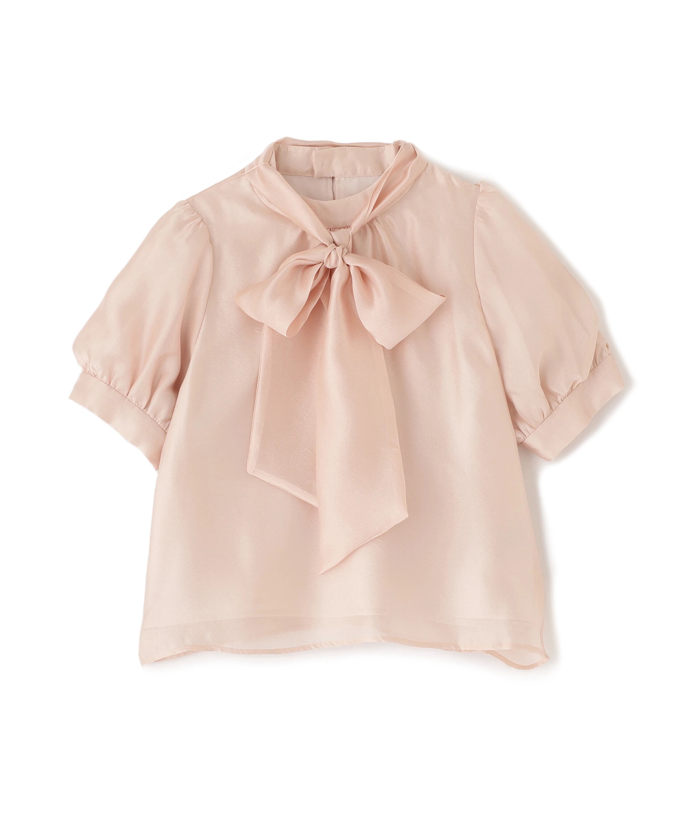  「バルーンスリーブボウタイブラウス」|シャツ・ブラウス|