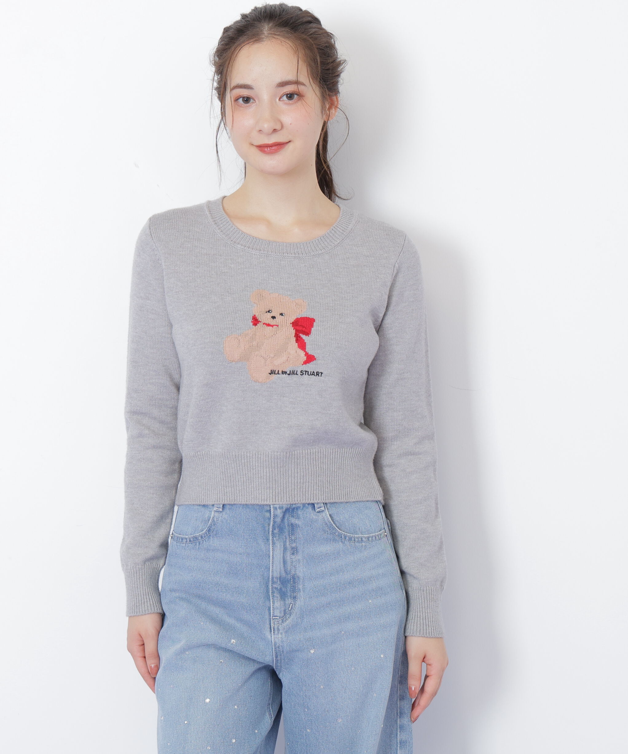  「＜BEARシリーズ＞インターシャニット」|ニット・セーター|