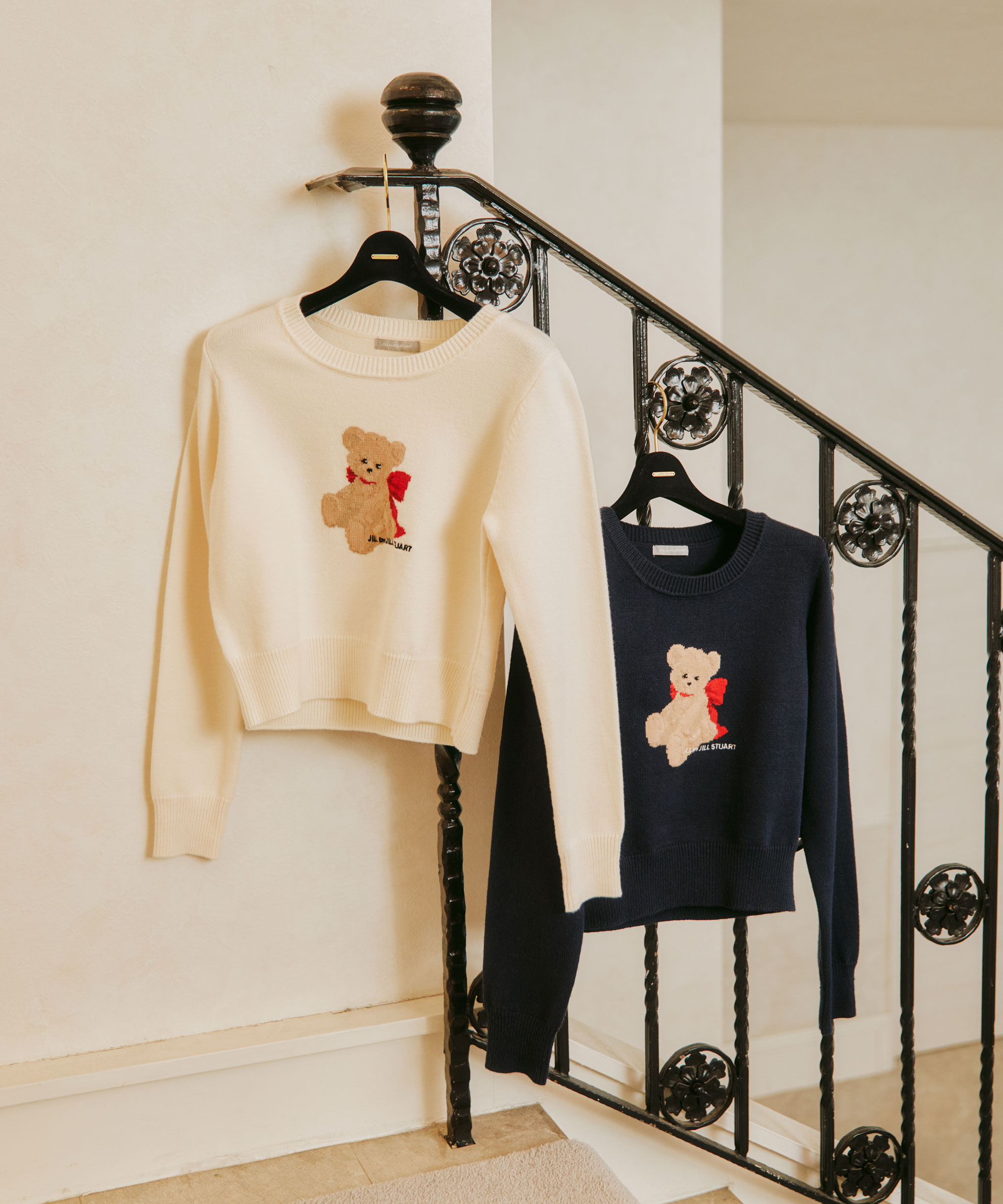  「＜BEARシリーズ＞インターシャニット」|ニット・セーター|