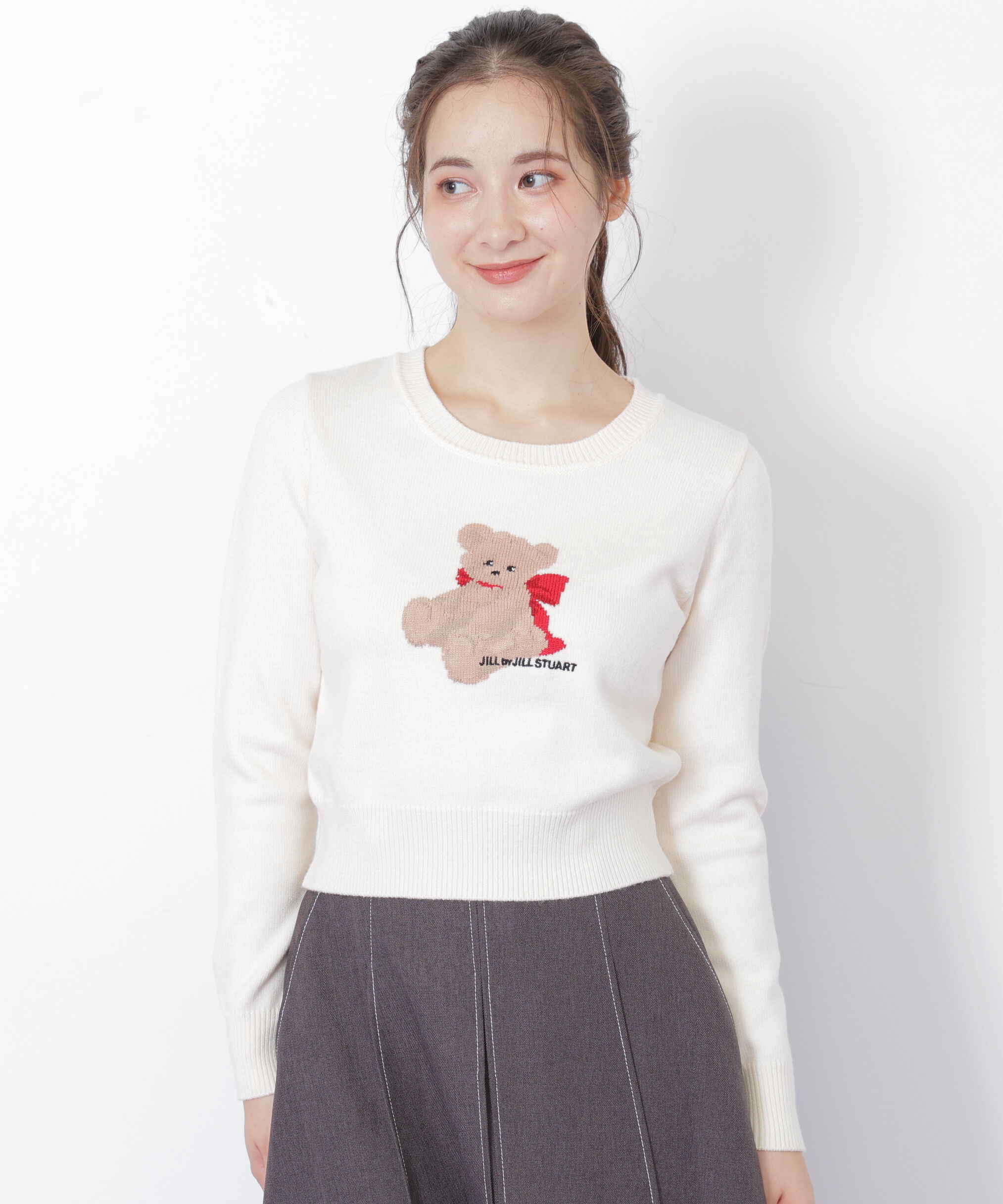  「＜BEARシリーズ＞インターシャニット」|ニット・セーター|