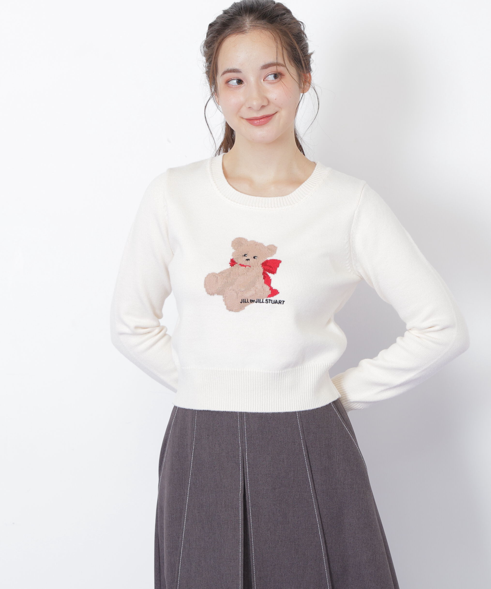  「＜BEARシリーズ＞インターシャニット」|ニット・セーター|