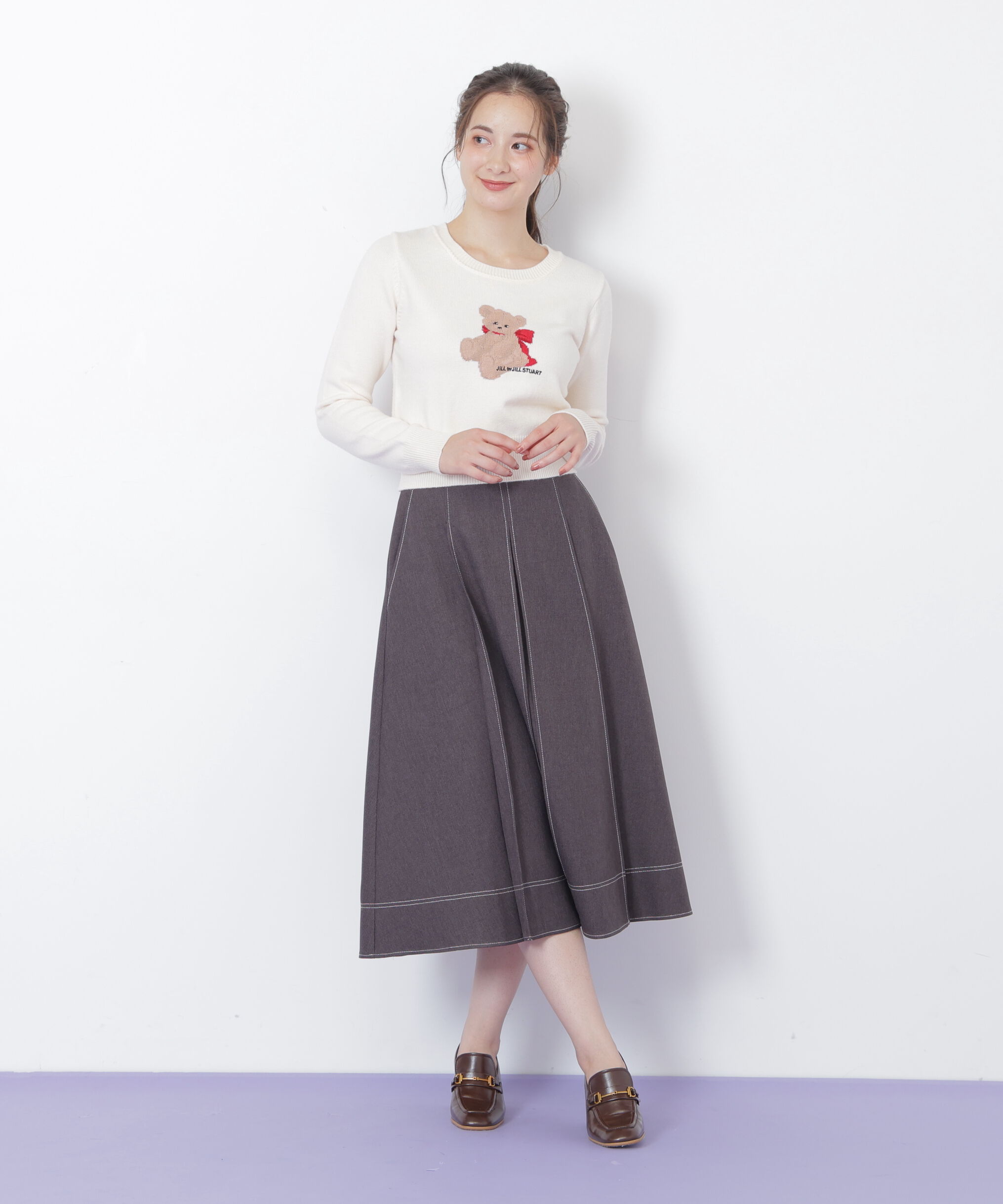  「＜BEARシリーズ＞インターシャニット」|ニット・セーター|