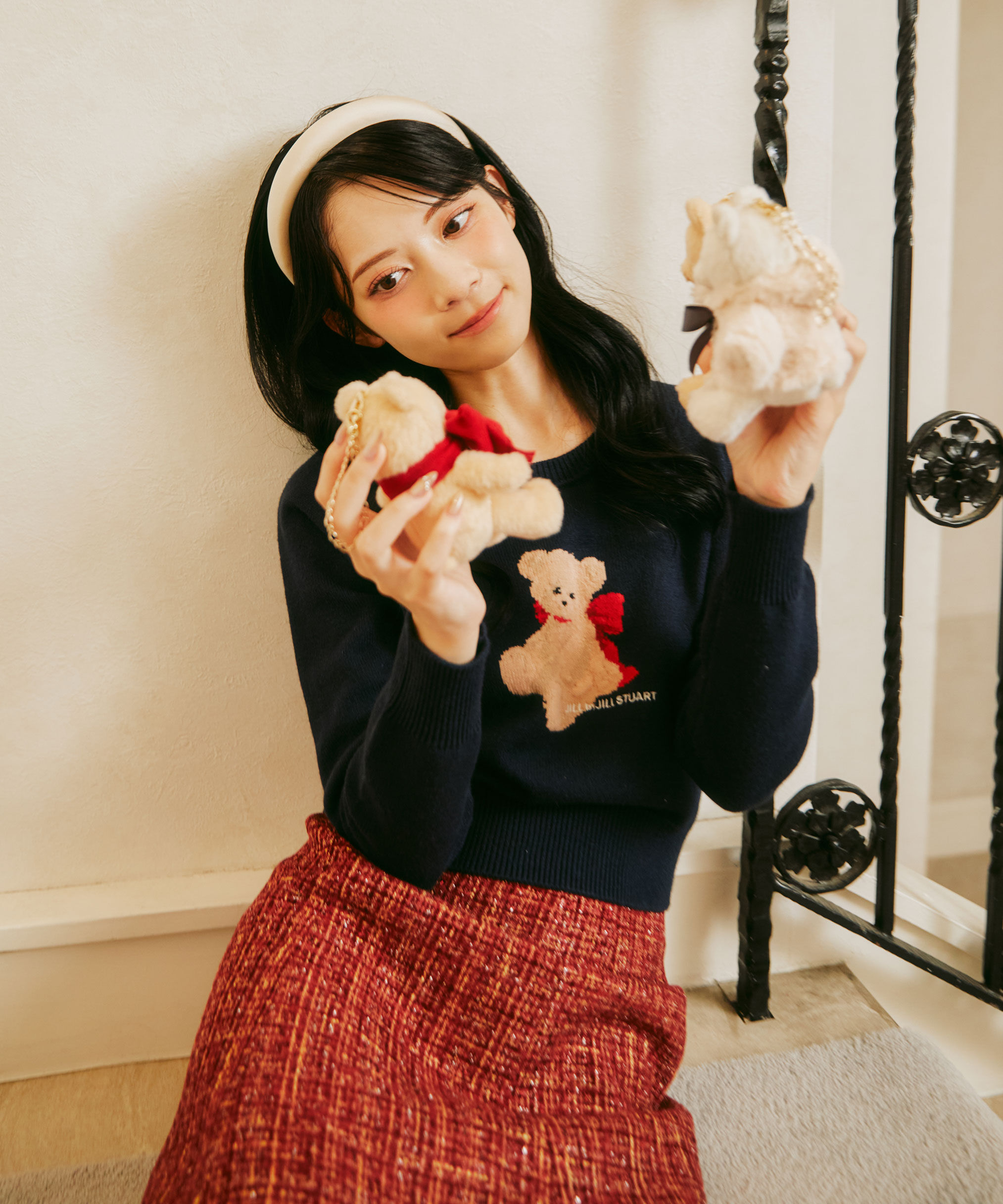  「＜BEARシリーズ＞インターシャニット」|ニット・セーター|