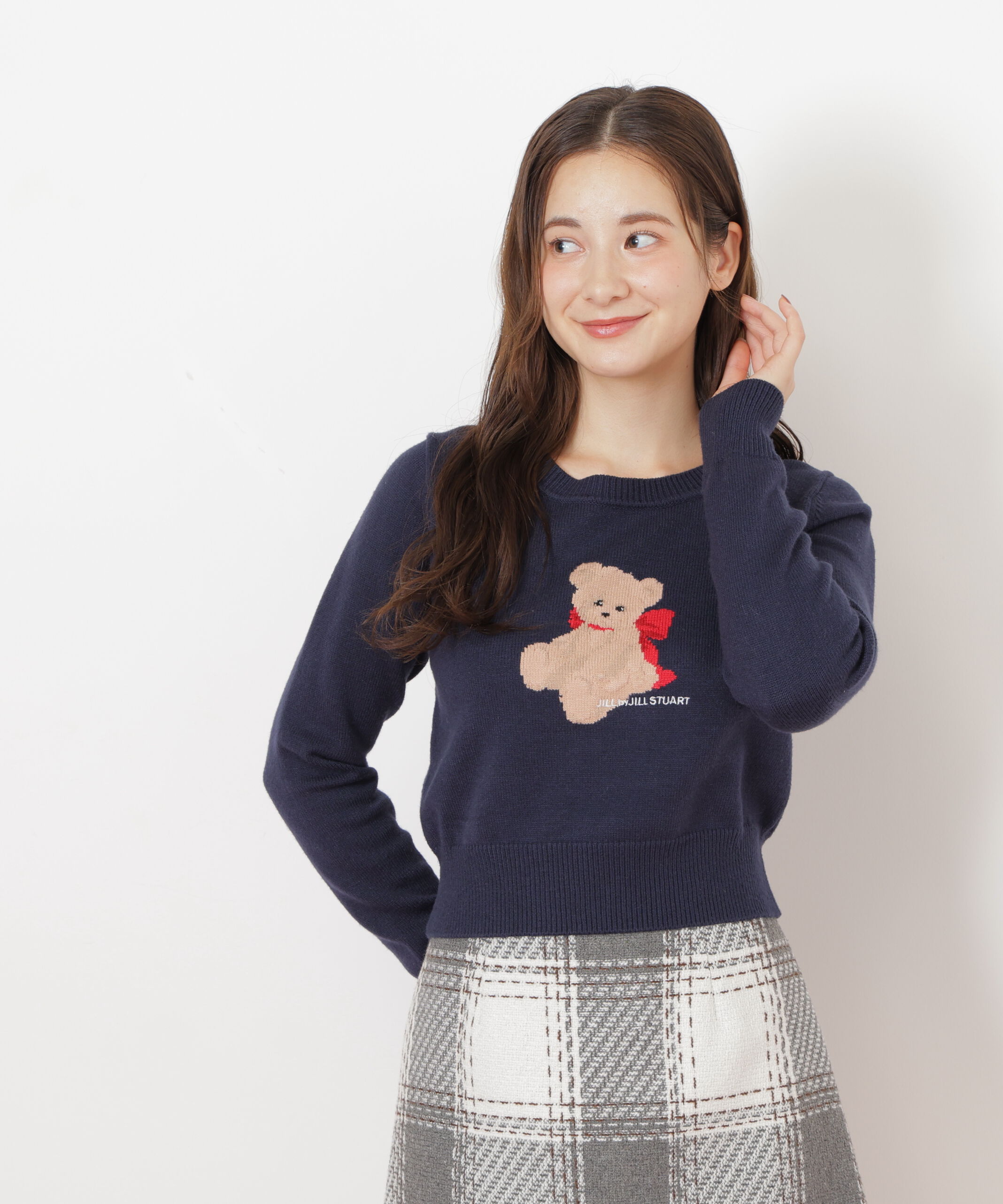  「＜BEARシリーズ＞インターシャニット」|ニット・セーター|