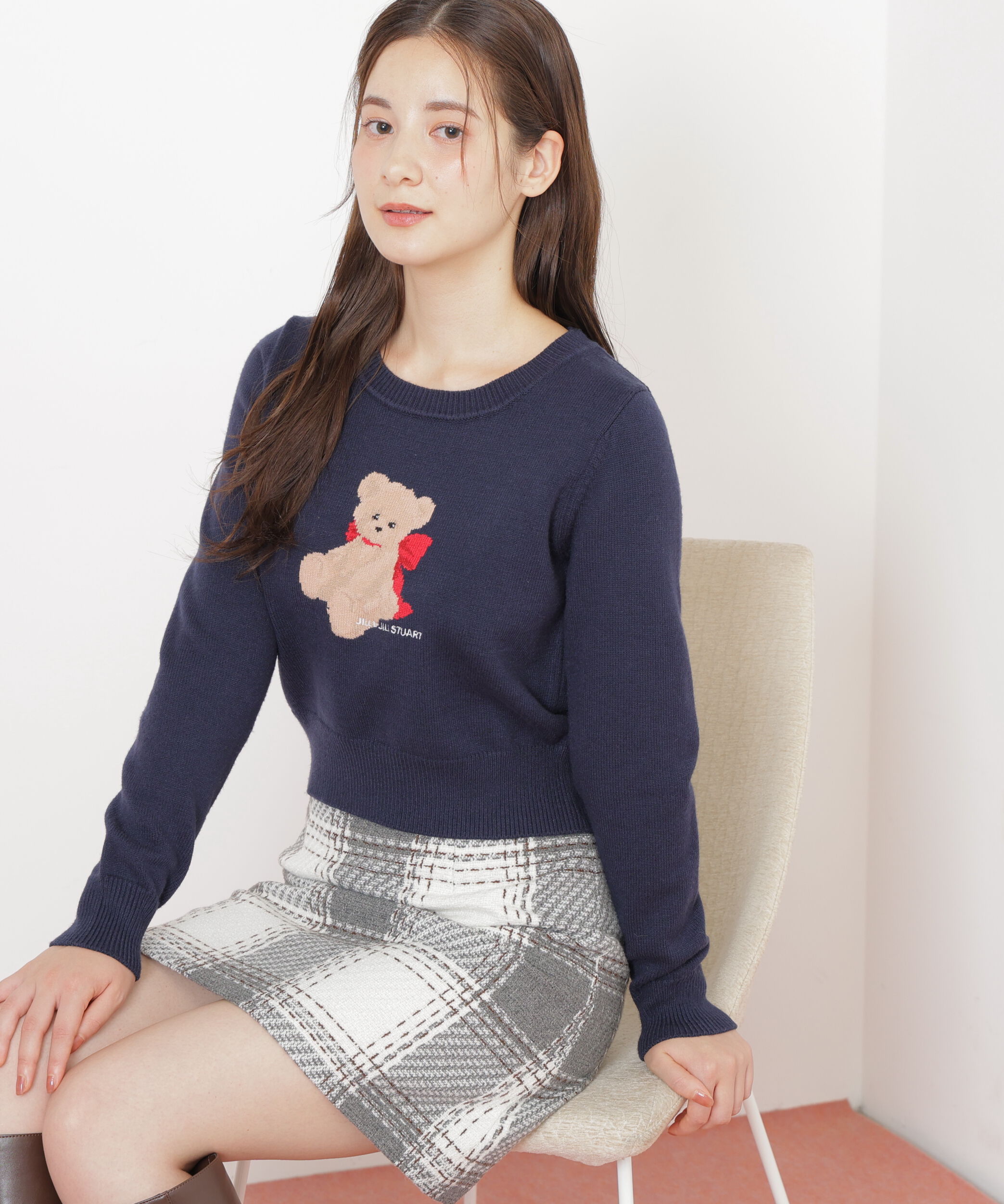  「＜BEARシリーズ＞インターシャニット」|ニット・セーター|