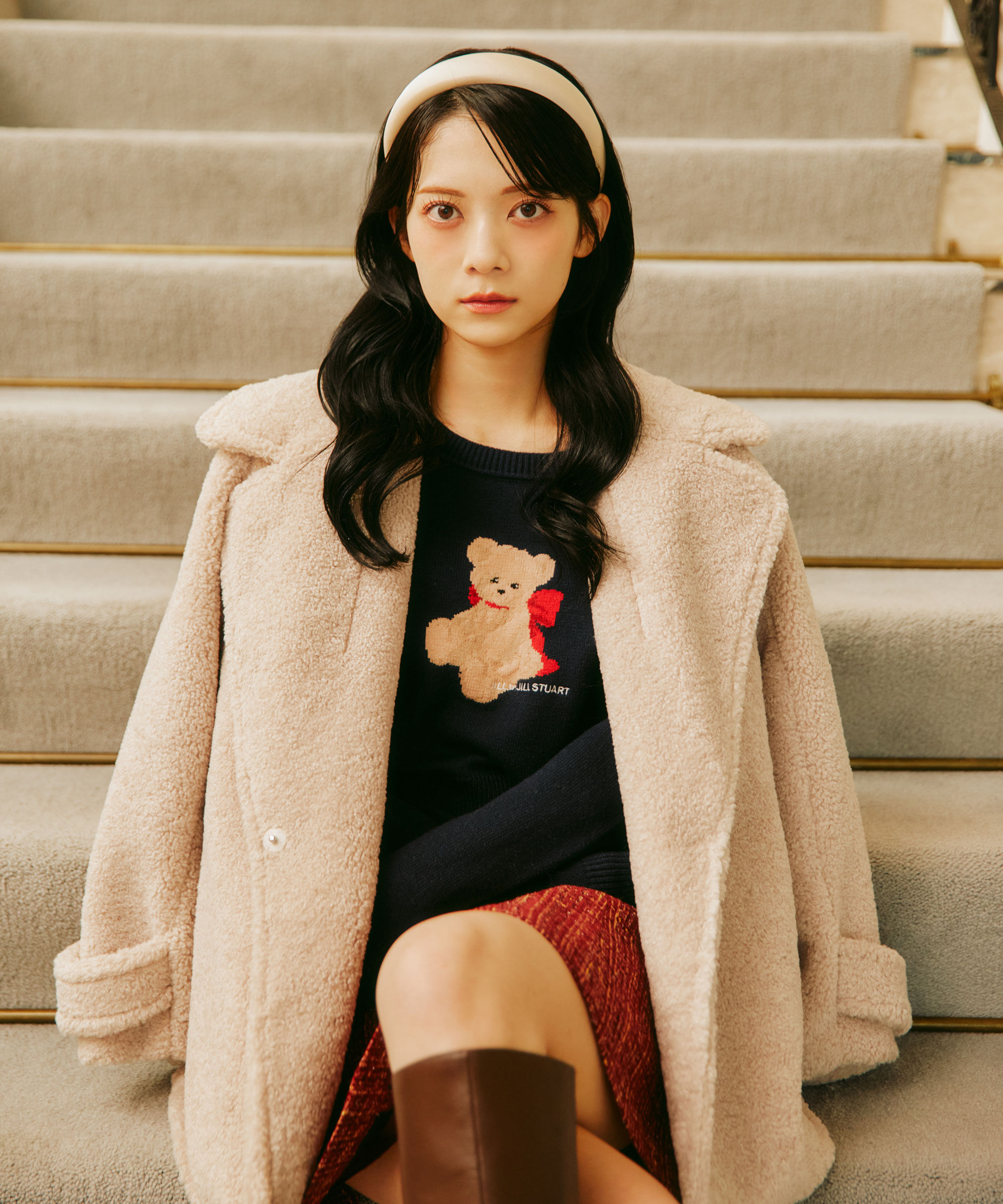  「＜BEARシリーズ＞インターシャニット」|ニット・セーター|