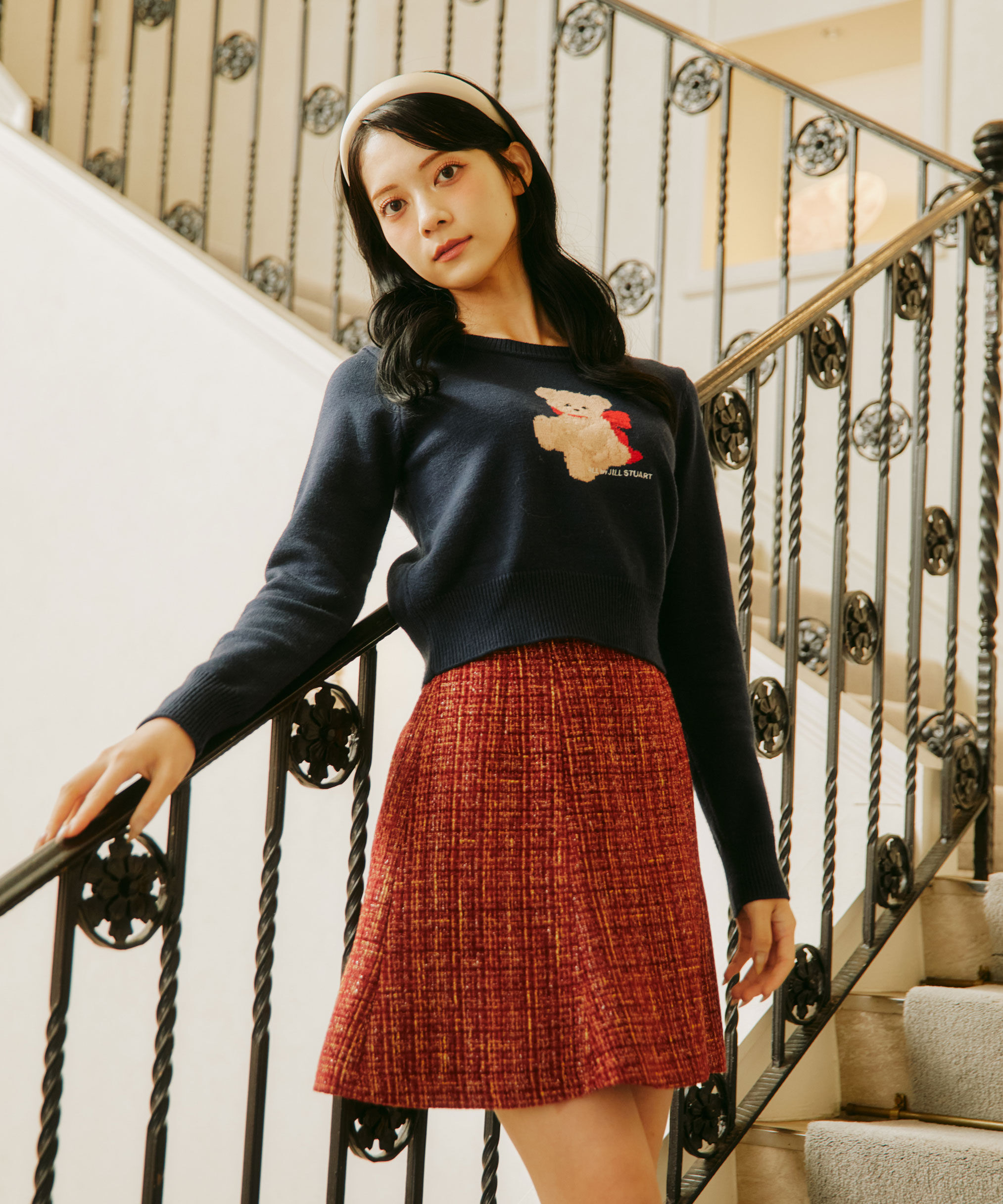  「＜BEARシリーズ＞インターシャニット」|ニット・セーター|