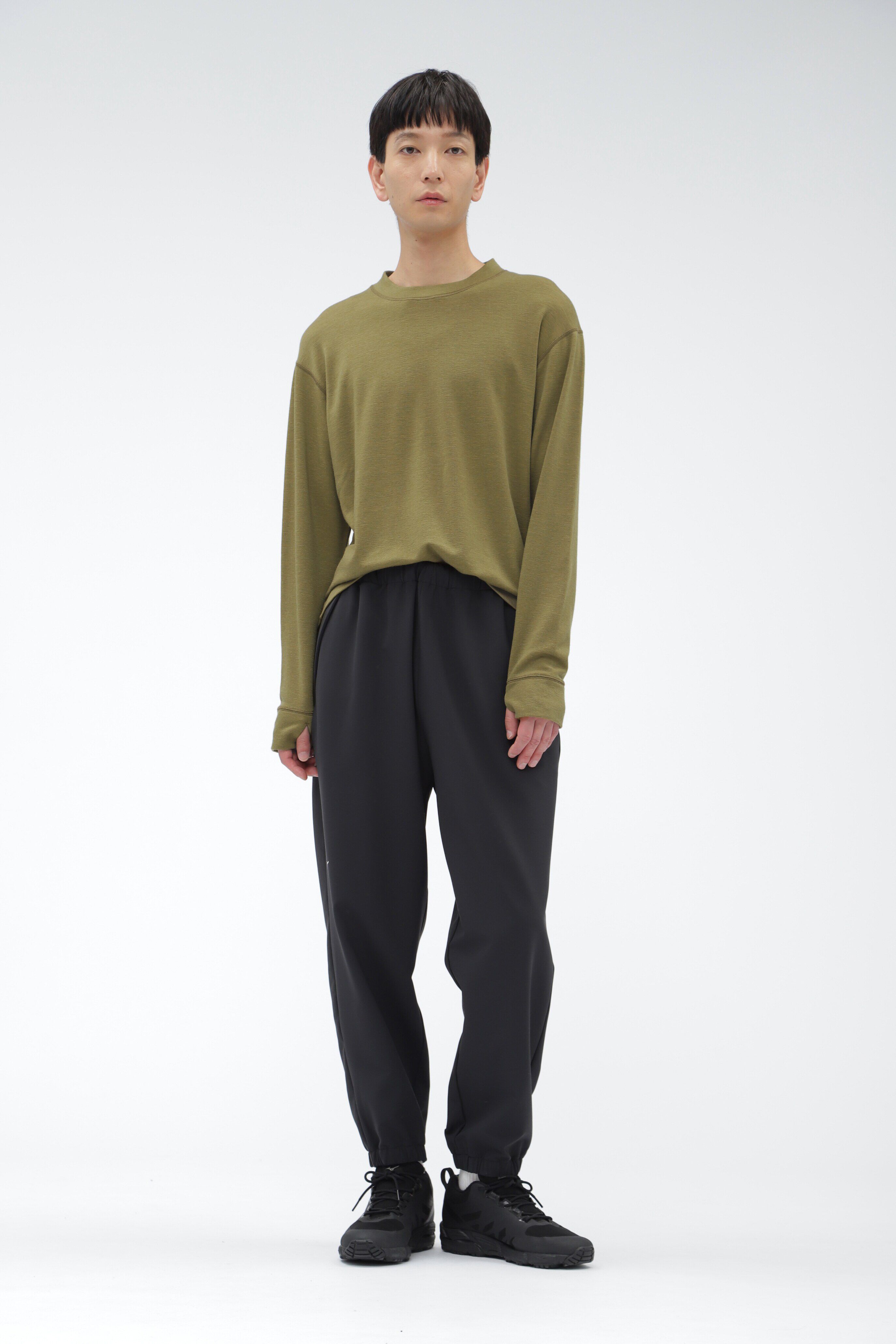 MARGARET HOWELL「BREATH THERMO / WOOL JERSEY」|Tシャツ・カットソー|
