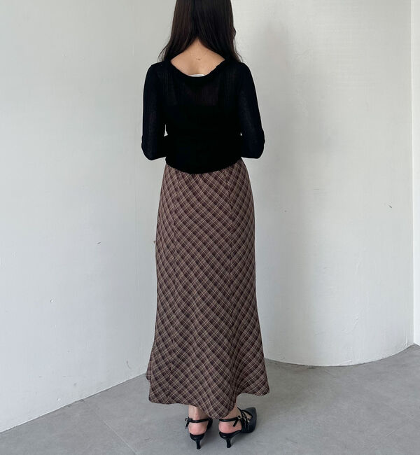 archives「フリルシアーリブニットカーディガン」|カーディガン|