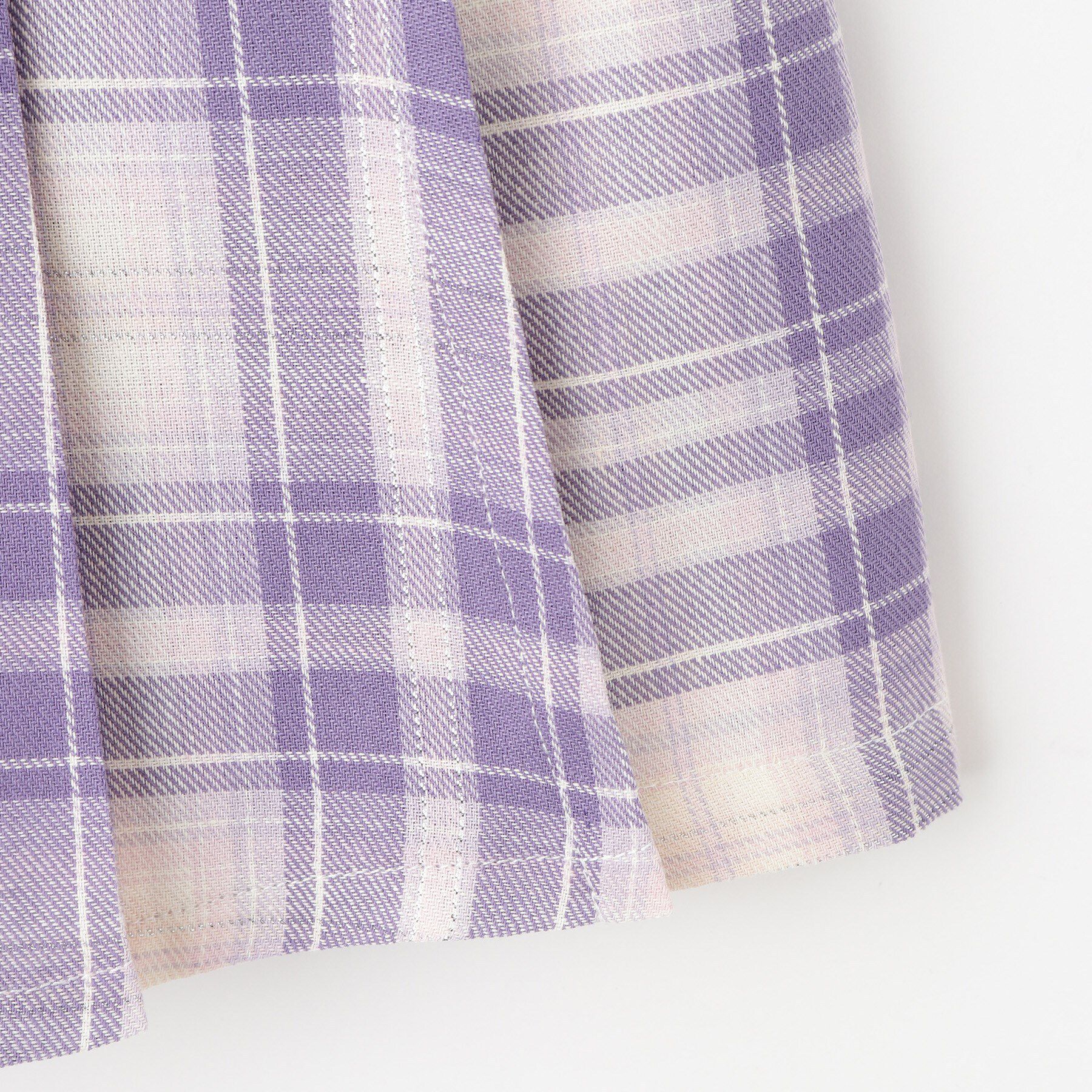 SHOO･LA･RUE「【110-140cm】チャーム付きチェックプリーツスカパン」|スカート|