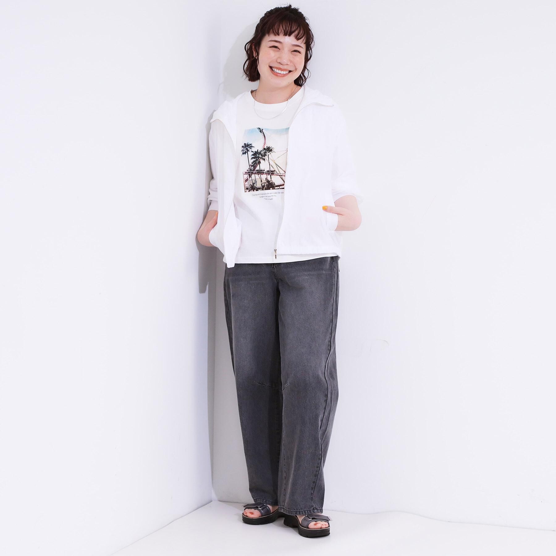 SHOO･LA･RUE「【選べる4柄】コットンプリントロゴTシャツ」|Tシャツ・カットソー|