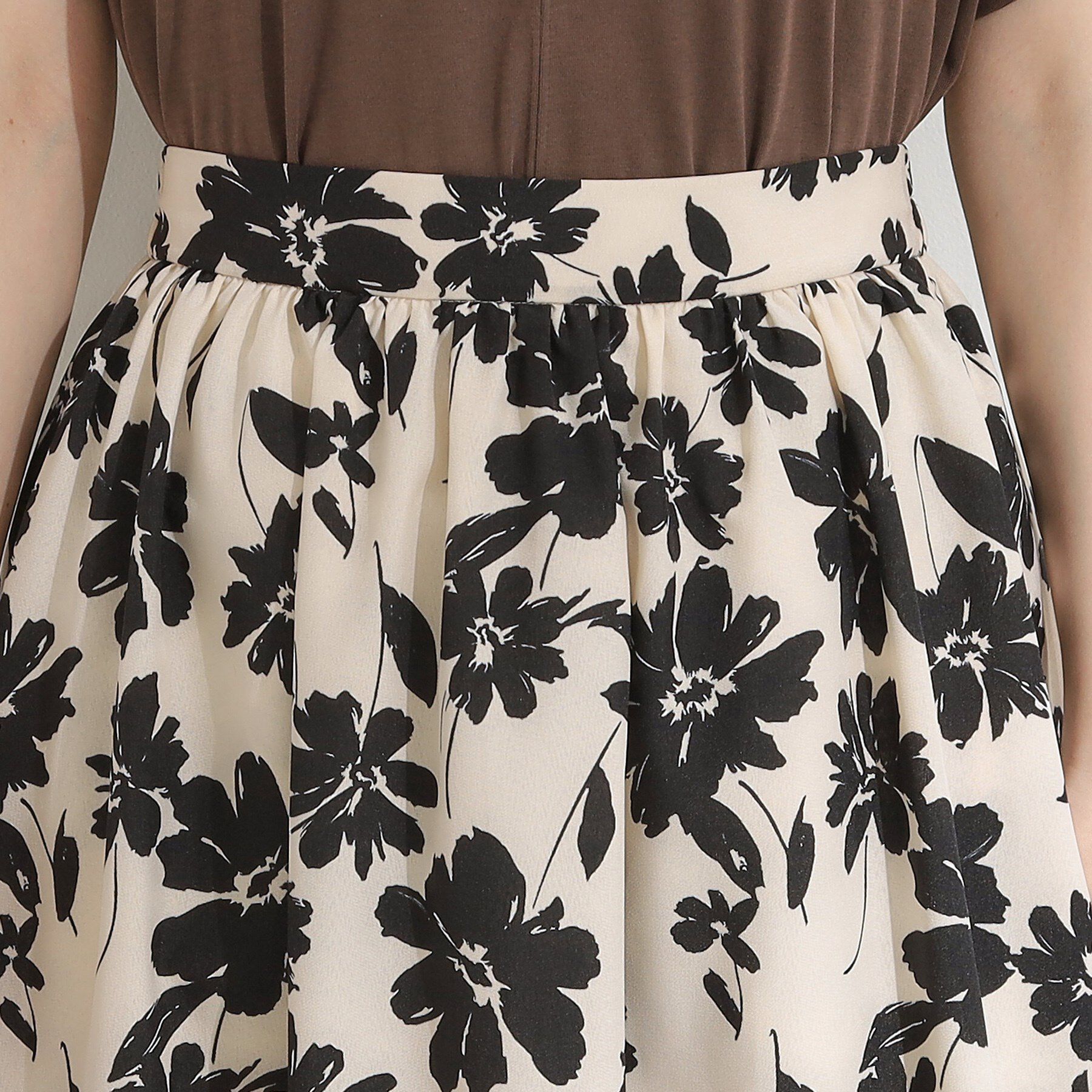 SHOO･LA･RUE「【高レビュー/着丈選べる】華やかさをプラスする アソートロングスカート」|スカート|