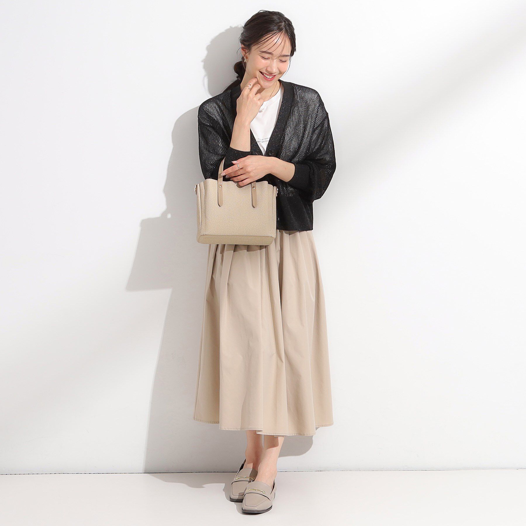 SHOO･LA･RUE「【2WAY】キャンバス風合皮トート」|トートバッグ|