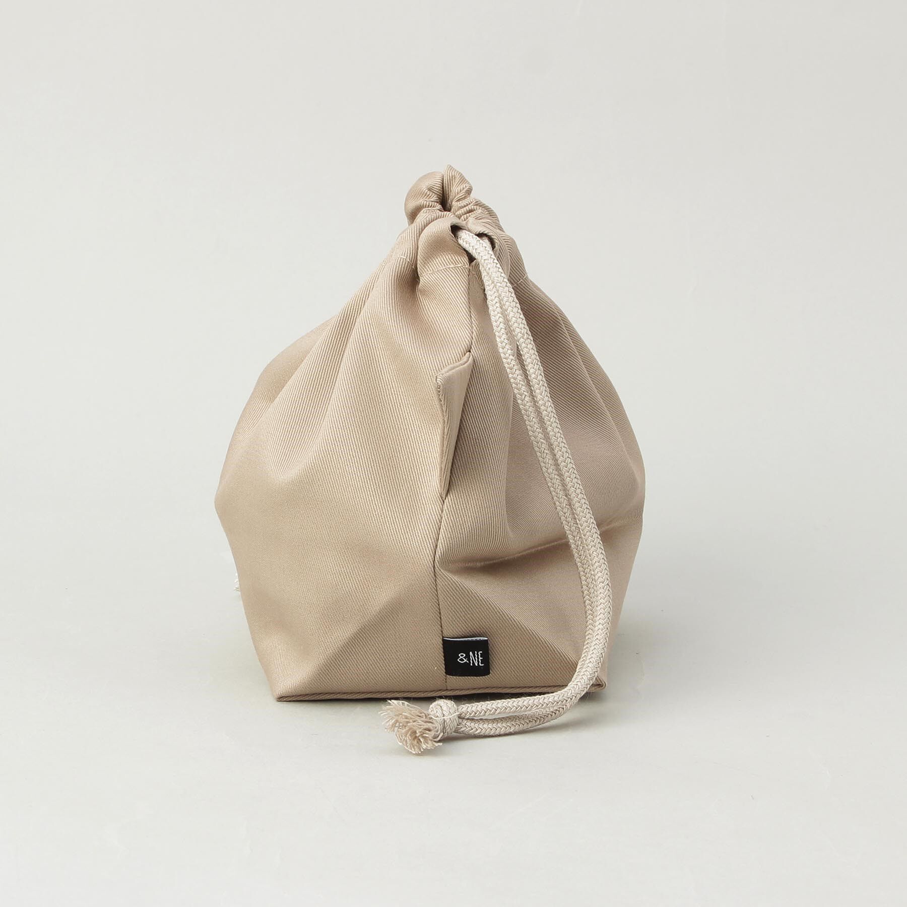 212 KITCHEN STORE「お弁当袋きんちゃく ねこ BE」|食器・キッチングッズ|